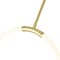 Cwi Lighting Hoops 2 Light LED Chandelier With Satin Gold Finish 1273P40-2-602-RC - alternate 2